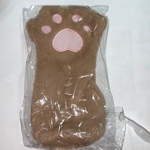 Cat paw pencil pouch